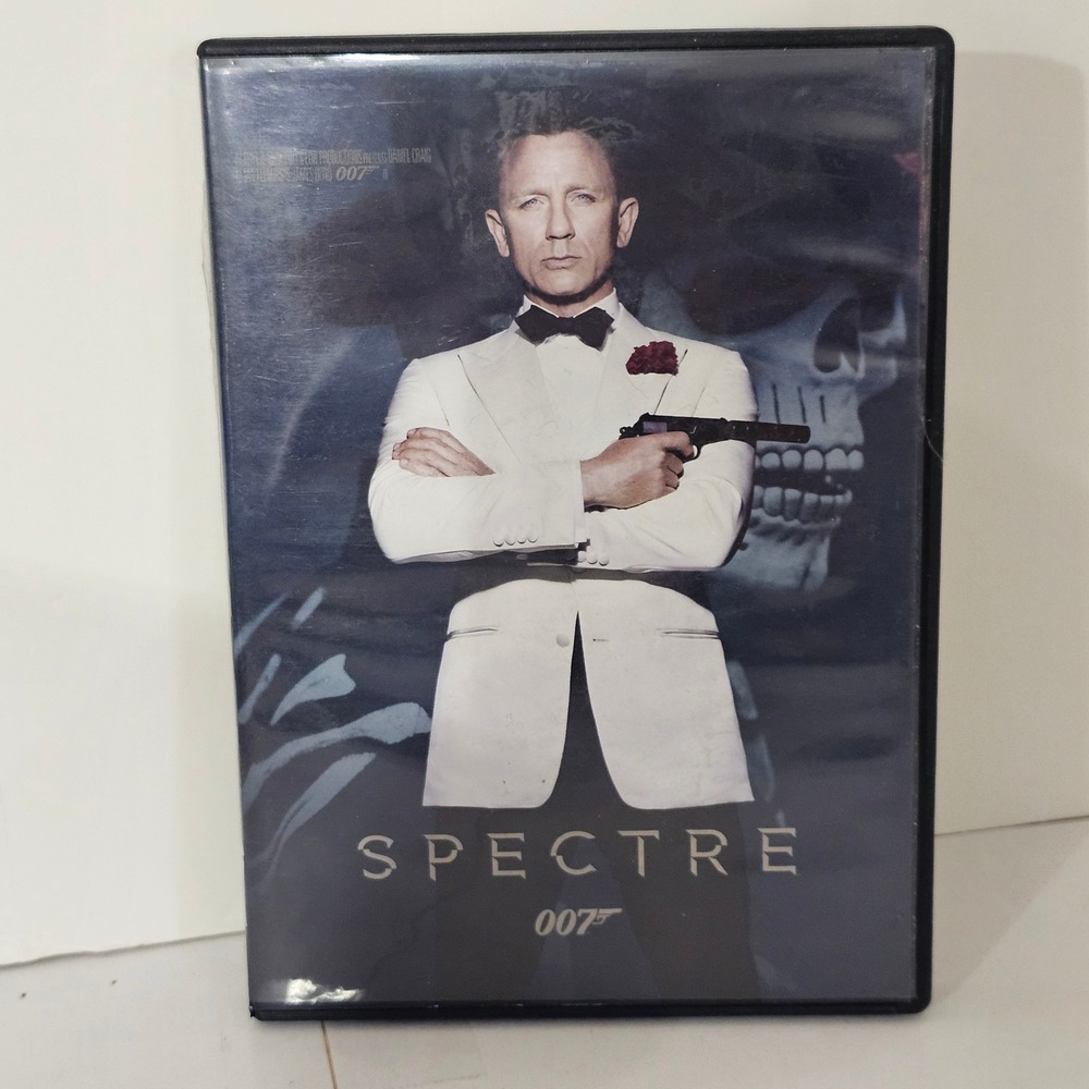 Spectre 007 James Bond DVD Daniel Craig MGM Action Movie Widescreen 2015